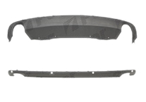 Spoiler bara spate spate Skoda Superb (3t), 06.2008-06.2013, Sedan/Liftback, cu gauri senzor de parcare , ,cu orificiu de evacuare, 3T5807521B