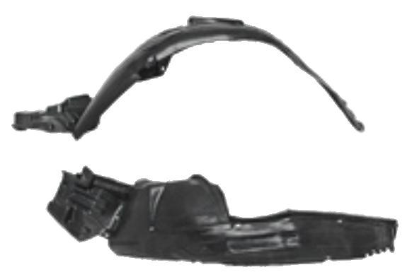 Carenaj roata Subaru Legacy Outback (Bh), 01.2000-08.2003, partea Stanga, Fata, 59110AE07A, 7225FL1T