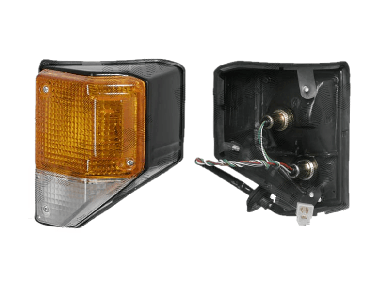 Lampa semnalizare fata cu lumina parcare Toyota Land Cruiser (Fj40/Fj75/Fj62/Fj60), 01.1974-12.1991, Parte fata, fara suport bec, 81510-69225, Dreapta