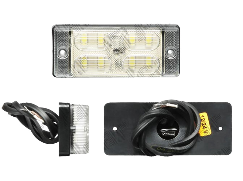 Lampa auto BestAutoVest pentru mers inapoi alba cu leduri 12/24V , 108x46x25mm , 1 buc.