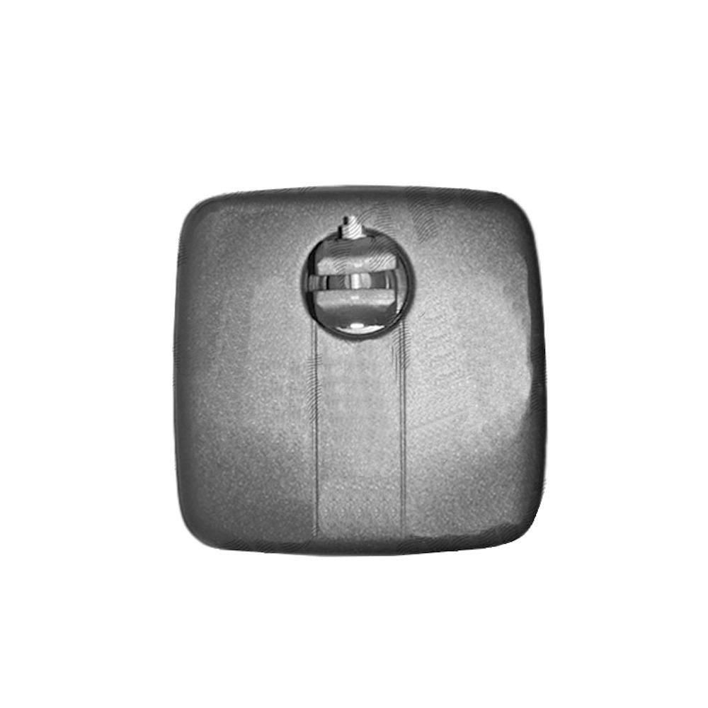 Oglinda retrovizoare exterioara Tir Partea Stanga=Dreapta, sticla Convexa Fara Incalzire, reglare Manuala, carcasa neagra, 195x195mm pentru brat fi 14/24 mm