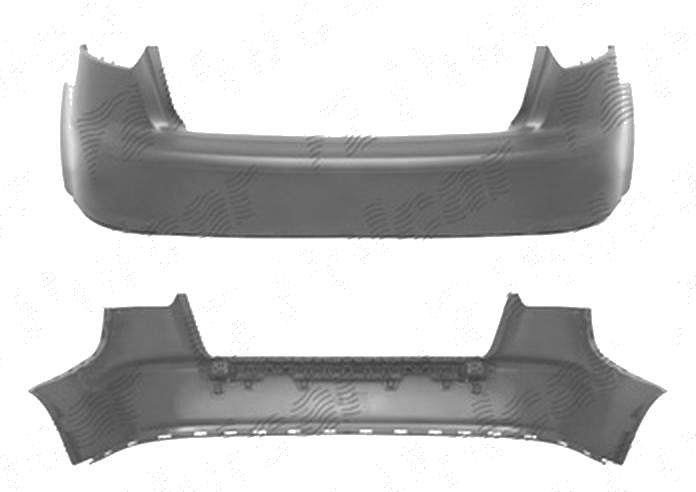 Bara spate Audi A3 (8p), 09.2004-04.2008, sportback, grunduita