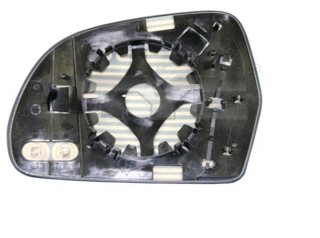 Geam oglinda exterioara cu suport fixare Audi A3 (8p), 2010-10.2012, A4/S4 (B8), 2010-12.2015; A5/S5 (B8), 2010-10.2011 , A5/S5 (B8), 10.2011-, partea Stanga, incalzita; geam asferic