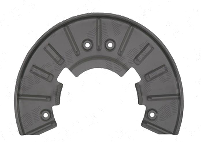 Protectie stropire disc frana Audi Q7 (4l), 10.2005-07.2015, fata, Stanga = Dreapta, metal