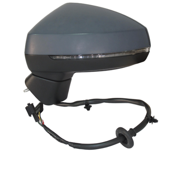 Oglinda exterioara Audi A3 (8v), 06.2012-, A3 (8v), 05.2016-, Stanga, SEDAN, reglare electrica; grunduit; incalzita; geam asferic; cromat; 8 pini, View Max
