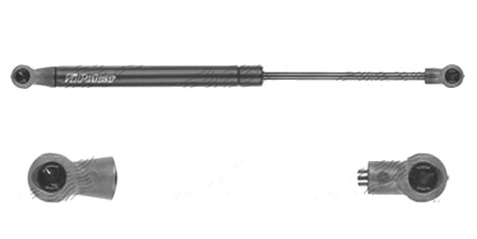 Amortizor capota spate, echilibror haion Chevrolet Captiva (Klac), 05.2006-07.2011; Captiva (Klac), 07.2011- , Stanga = Dreapta, Lungime, Cursa, Forta: 303 mm, 113 mm, 85 N; pentru haion cu geam