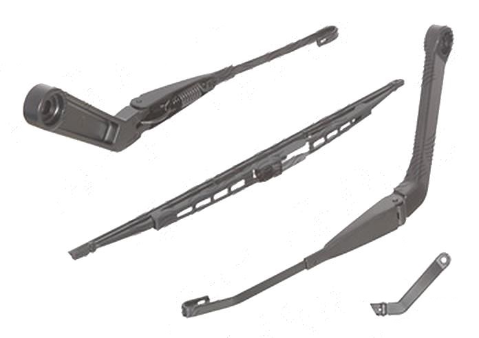 Brat stergator luneta Nissan X-Trail (T30), 07.2001-08.2003; X-Trail (T31), 09.2007-09.2014, spate, cu lamela stergator de 400 mm, ; specific