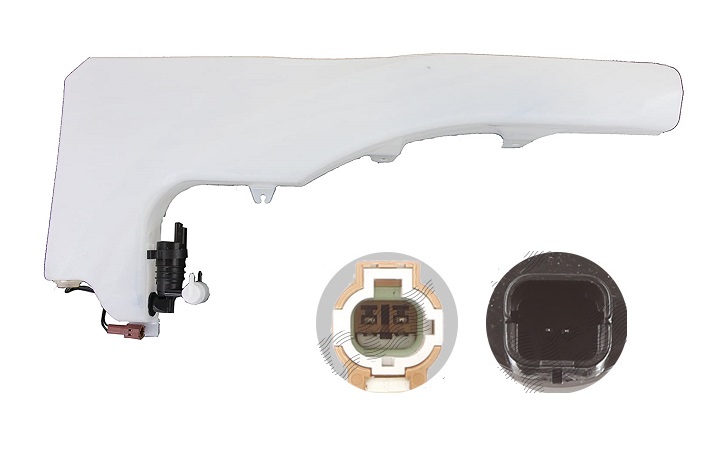Rezervor spalator parbriz Nissan Navara/Frontier (D40)/Pathfinder (R51), 09.2004-; Xterra (N50), 04.2004-12.2015 , fara Gura umplere vas spalator, cu pompa sprit parbriz si senzor nivel lichid