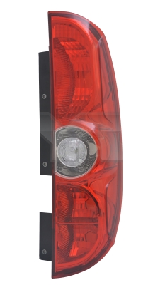 Stop spate lampa Fiat Doblo (152/263), 01.2010-12.2014; Opel Combo, 11.2011-12.2018, spate, partea Dreapta, pentru modele cu 2 usi spate, fara suport bec, DEPO 661-1947R-UE