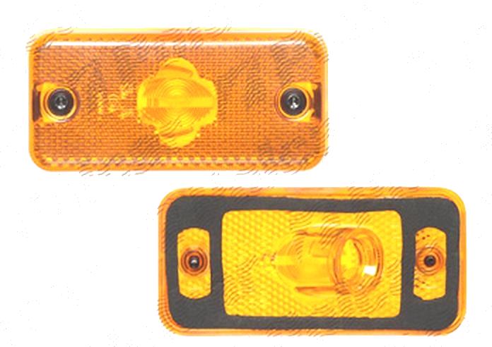 Lampa semnalizare Stanga = Dreapta, 110 x 50 x 20 mm; W5W; portocaliu; fara suport becuri; TYC portocaliu; fara suport becuri; cu suport; TYC, IVECO DAILY; EUROSTAR-EUROTECH, DAF CF, LF, 2001-; XF, Renault MAGNUM, 2001-; MIDLUM, 2000-; PREMIUM, Volvo FE/