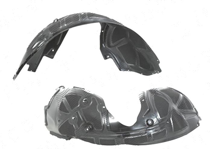 Carenaj aripa interioara, aparatori noroi Dodge Charger, 11.2010-, fata, Stanga, polipropilena (PP/PPE)