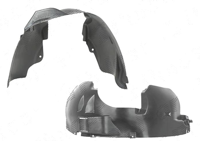 Carenaj aripa interioara, aparatori noroi Jeep Grand Cherokee (Wh), 2007-07.2010, fata, Dreapta, polipropilena (PP/PPE)