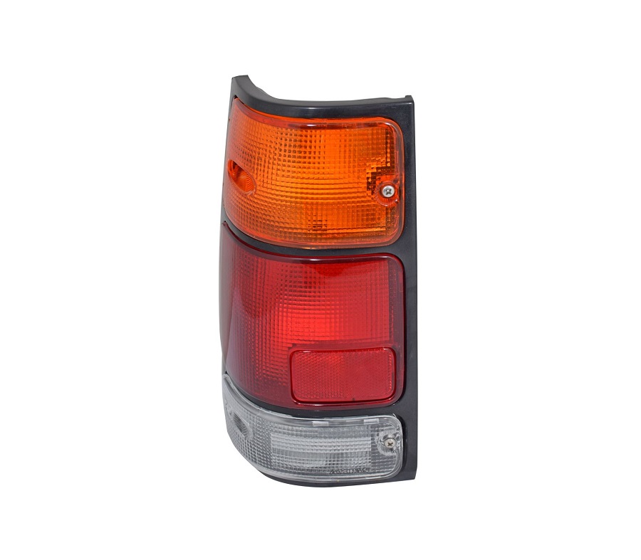 Stop spate lampa Isuzu Pickup, 01.1987-12.1997; Opel Campo, 08.1991-1997, spate, Stanga, rama neagra; fara omologare, DEPO