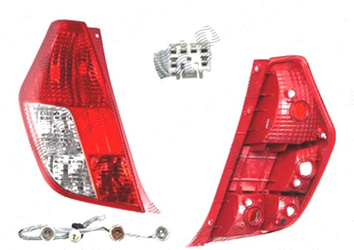 Stop spate lampa Hyundai I10 (Pa), 04.2008-04.2011, spate, Stanga, P21/5W+PY21W+W16W; cu suport becuri, OE