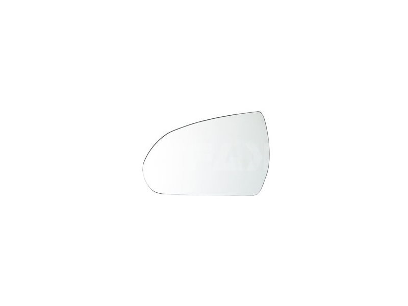 Geam oglinda exterioara cu suport fixare Hyundai Elantra (Ad), 02.2016-, Stanga, incalzita; geam convex; cromat; pentru oglinzi OE, View Max
