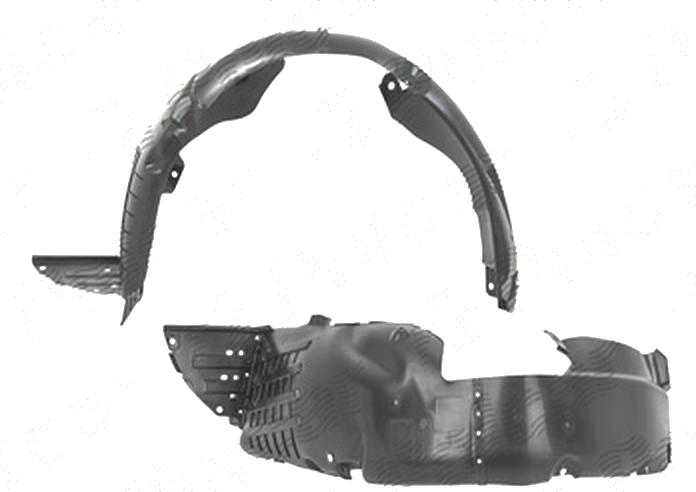 Carenaj aripa interioara, aparatori noroi Kia Soul (Am), 2015-2016, fata, Stanga, polipropilena (PP/PPE)