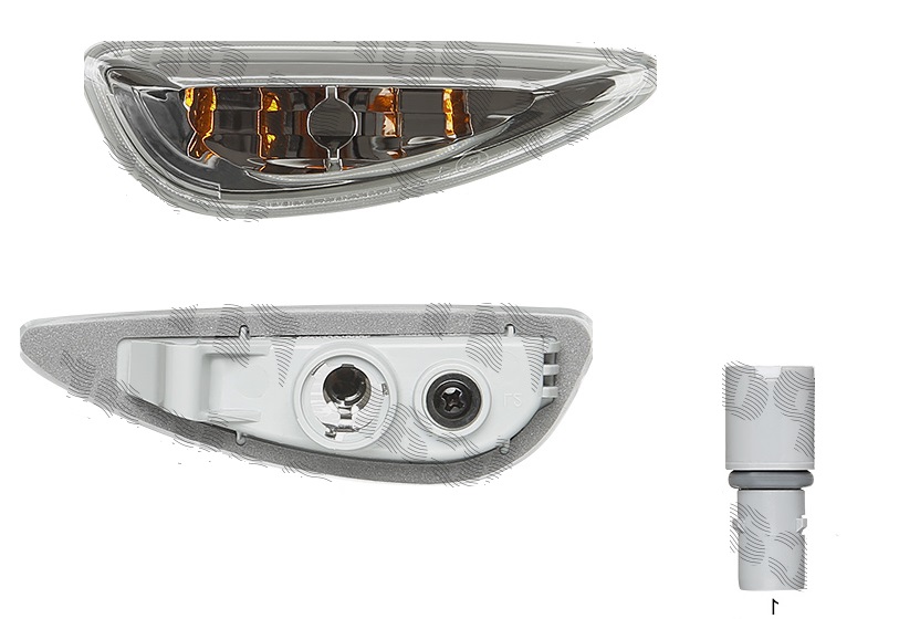 Lampa semnalizare laterala Kia Sportage (Ql), 09.2015-, fata, Dreapta, WY5W, OEM/OES