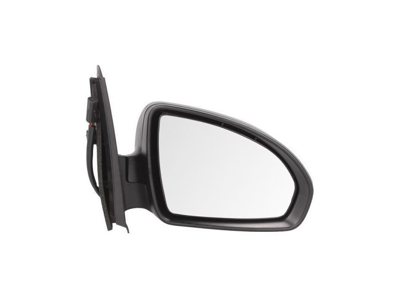 Oglinda exterioara Smart Fortwo (W453), 11.2014-, Dreapta, reglare electrica; carcasa neagra; incalzita; geam convex; cromat; senzor temperatura; 7 pini, View Max