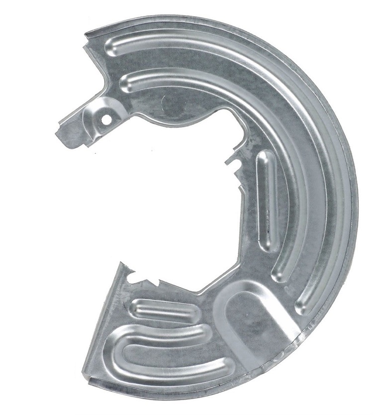 Protectie stropire disc frana Renault 19 (53), 01.1988-12.1995, 5, 1972-1995; 9/11 (B/C37), 01.1981-12.1989, Clio 1 (B57/C57), 05.1990-09.1998, fata, Dreapta, metal