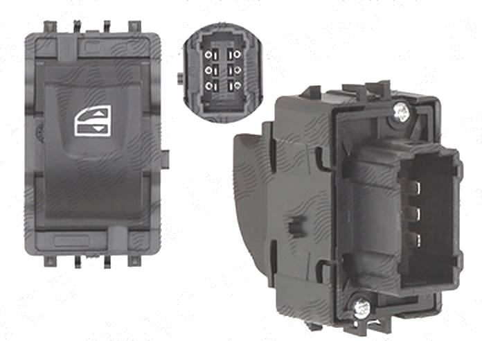 Buton, comutator macara usa Renault Scenic (Jz), 05.2009-11.2016, 1 buton, 254010003R