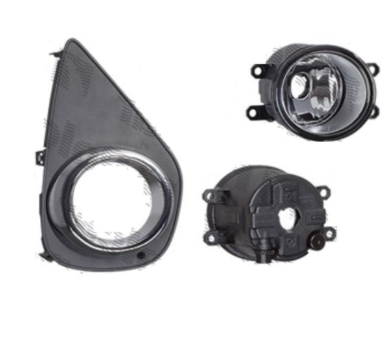 Proiector ceata Peugeot 108, 06.14-; Toyota Auris 01.13-08.15/07.15-, Avensis 01.12-07.15/06.15-, Aygo 06.14-12.22, C-Hr 10.16-12.23, Corolla 07.13-12.19, Verso 11.12-03.13/03.13-, Yaris 04.12-07.14/07.14-05.17/05.17-12.20; fata dreapta, cu rama, bec H16