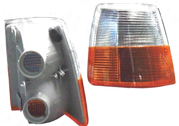 Lampa semnalizare fata cu pozitie Volvo 940/960 (9), 1990-1998, fata, Dreapta, alb si galben, DEPO