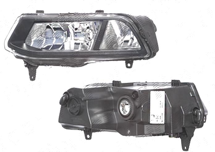 Proiector ceata Volkswagen Polo (6r), 05.2014-, fata, Stanga, cu lumini de curbe; H8; cu becuri;