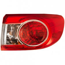 Stop spate lampa Toyota Corolla (E14/E15), 06.10-12.13, spate, omologare ECE, exterior, fara suport bec, 81561-02560; 81561-02570; 81561-12A30, Stanga