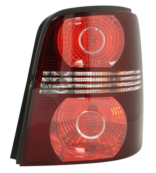 Stop spate lampa Vw Touran (1t2), 01.07-07.10, spate, omologare ECE, fara suport bec , rosu, 1T0945096J; 1T0945096N, Dreapta