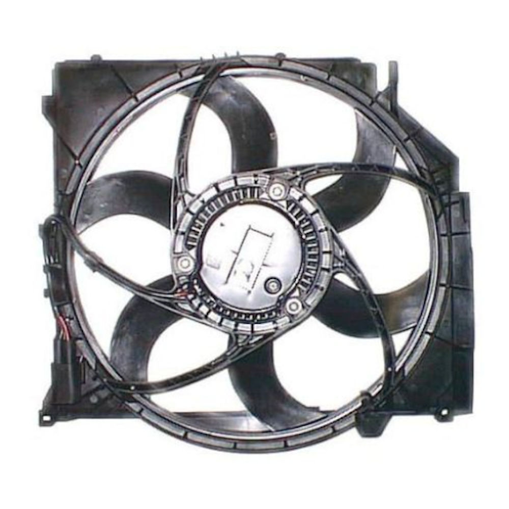 GMV radiator electroventilator Bmw X3 E83, 2004-2011 ( 2, 0d; 2, 0d/Xdrive20d; 2, 0i/Xdrive20i; 2, 5i; 2, 5si, Xdrive25i; 3, 0i; 3, 0si/Xdrive30i; Xdrive18d), Motorizare 2.0; 2, 0d; 2, 5 R6; 3, 0 R6 Diesel/Benzina, tip climatizare cu AC, dimensiune 400W/4