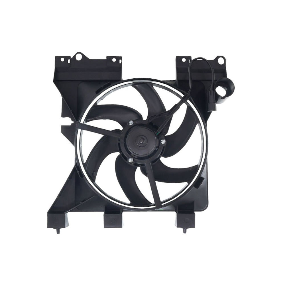 GMV radiator electroventilator Peugeot Partner, 1996-2008, 1,1 ;1,4; 1,6; 1,6 Hdi; 1,8; 1,8 D; 1,9 D; 2,0 ; 2,0 Hdi Benzina/Diesel, Fara AC, 100W/345mm, cu 2 pini, fara resistor, Aftermarket