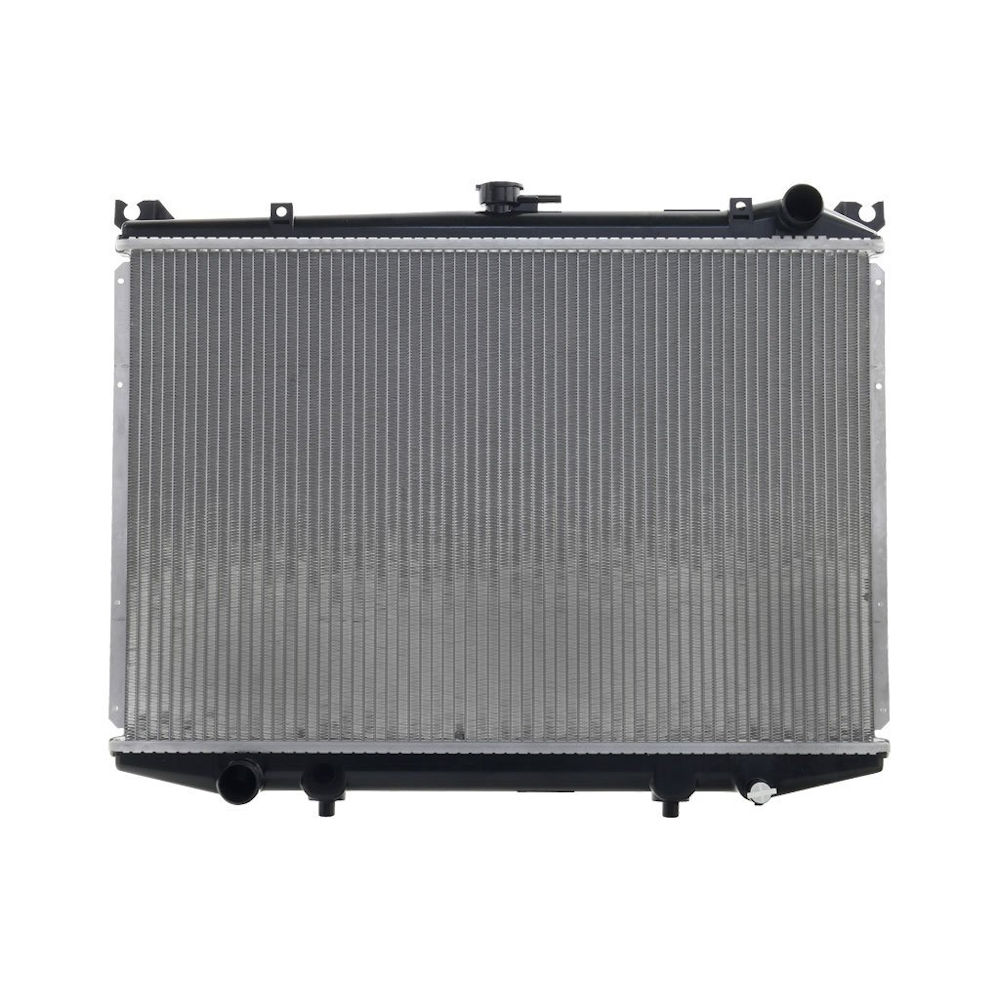 Radiator racire Nissan Pick Up (D21), 09.1985-09.1987, Motorizare 2, 3 D 51kw; 2, 5 D 55kw Diesel, cutie Manuala, tip Calsonic, diametru intrare/iesire 35/35mm, dimensiune 648x430x16mm, Cu lipire fagure prin brazare, Aftermarket