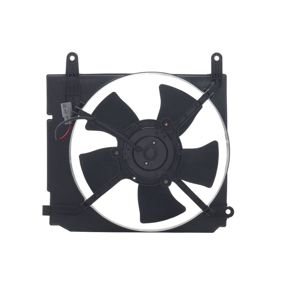GMV radiator electroventilator Daewoo Lanos, 01.1997-2008, Motorizare 1, 4; 1, 5; 1, 6 16v Benzina, tip climatizare Cu/fara AC, cutie Manuala, dimensiune 305mm, cu 2 pini, fara pre-rezistor, plastic, Aftermarket