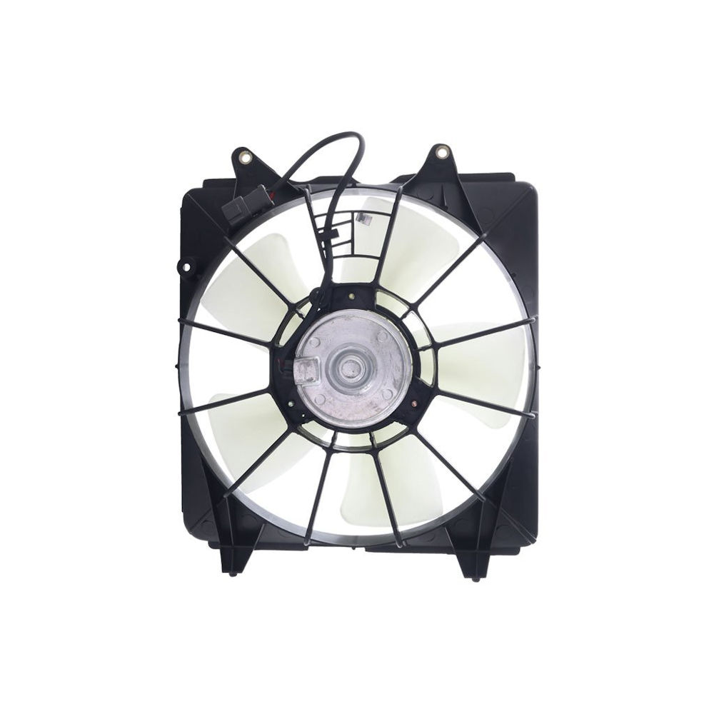 GMV radiator electroventilator Honda Civic Vii, 2005-2012, Motorizare 1, 4 61kw; 1, 8 103kw; 2, 2 Crti 103kw Diesel/Benzina, tip climatizare cu/fara AC, cutie M/A, dimensiune 80W/320mm, cu 2 pini, de plastic, Aftermarket