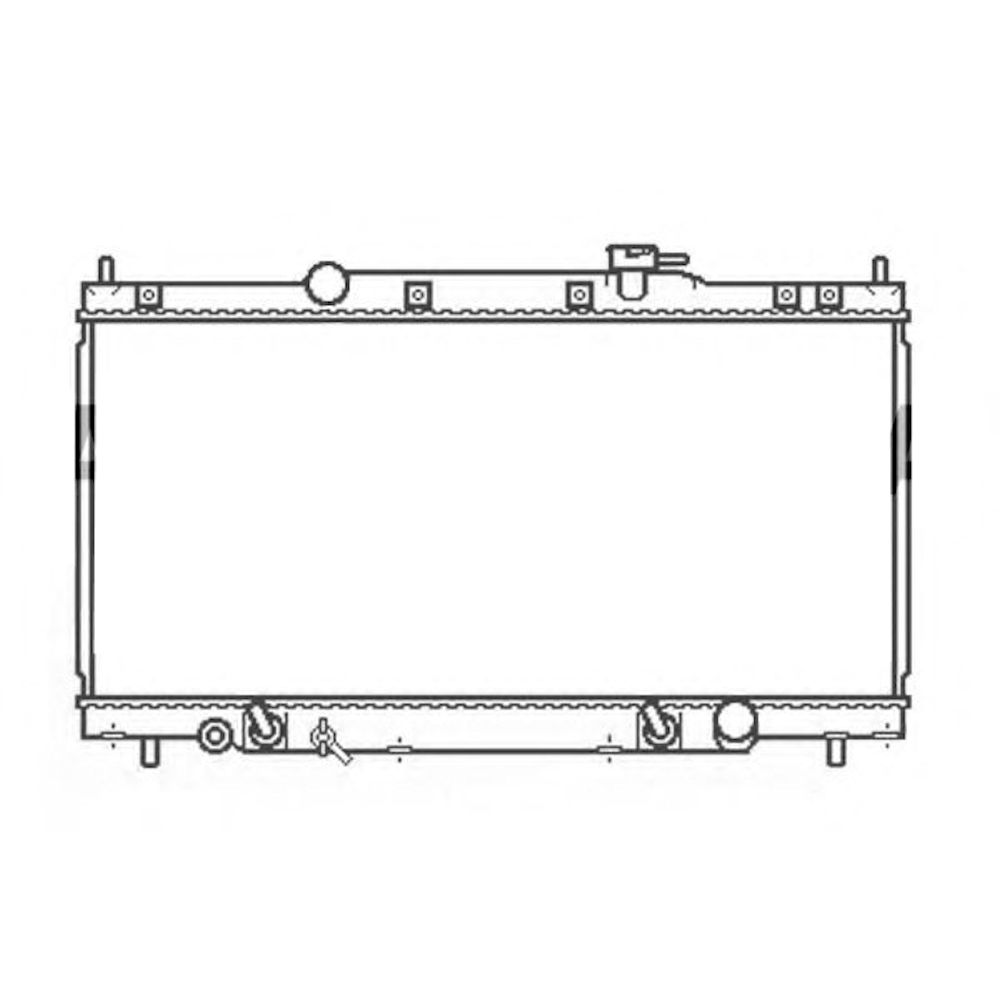 Radiator racire Honda Cr-V, 02.2002-09.2006, Motorizare 2, 4 118kw Benzina, tip climatizare cu/fara AC, cutie M/A, dimensiune 462x400x16mm, Cu lipire fagure prin brazare, KOYO