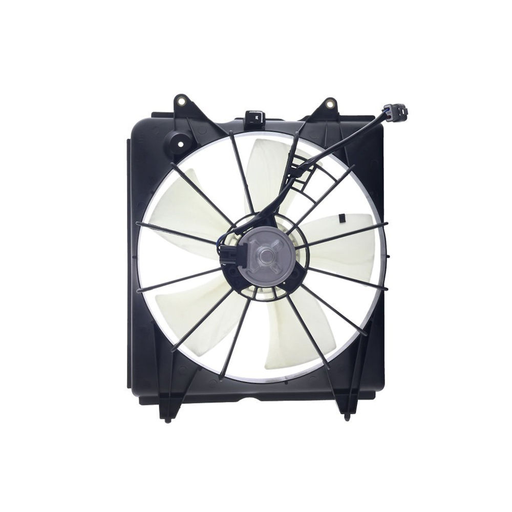 GMV radiator electroventilator Honda Cr-V (Re), 2007-2012, Motorizare 2, 2 Cdti 103kw; 2, 0 I-Vtec 110kw Diesel/Benzina, tip climatizare cu/fara AC, cutie M/A, dimensiune 315mm/cu 2 pini, cu suport de plastic, Aftermarket