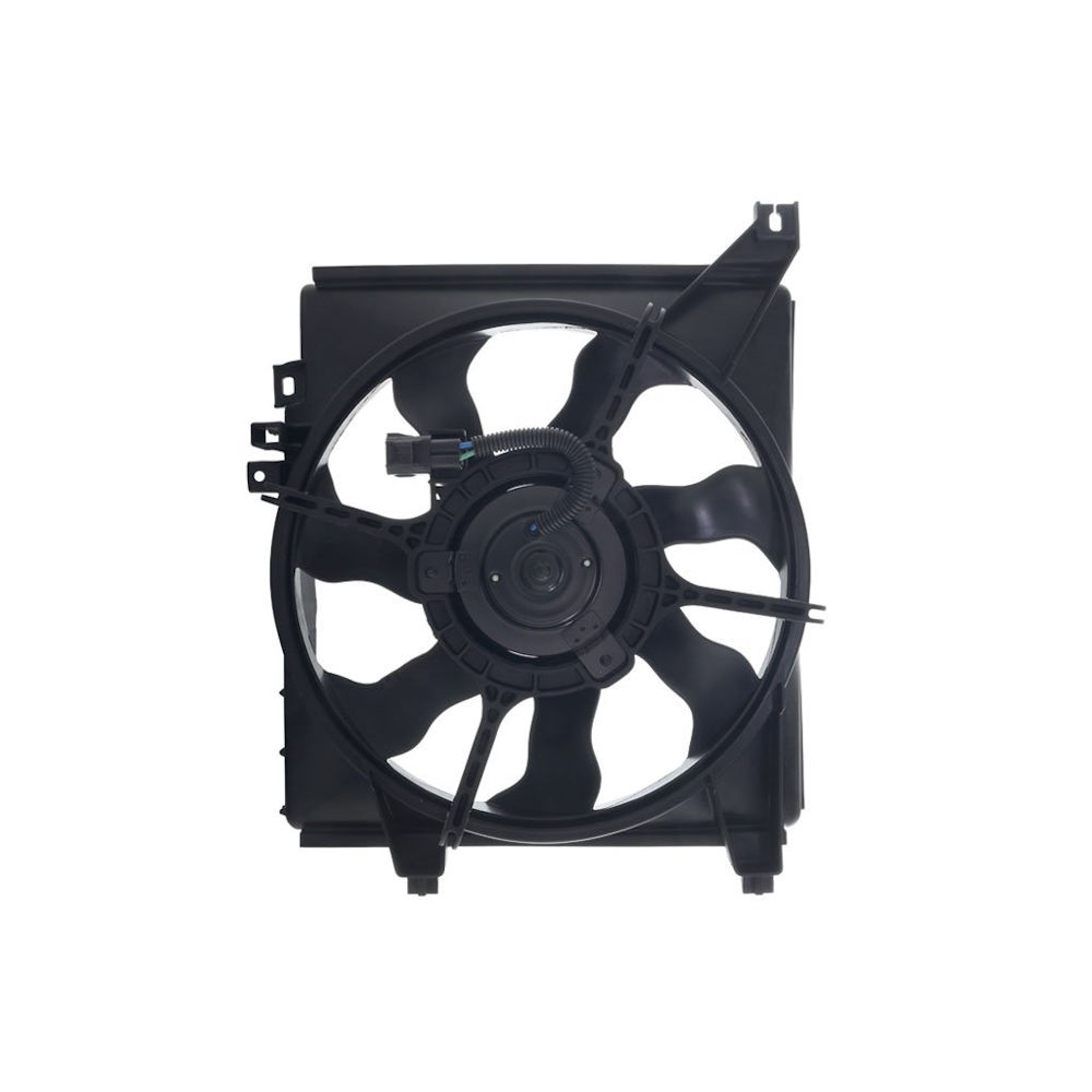 GMV radiator electroventilator Hyundai Getz (Tb), 09.2002-2011, Motorizare 1, 1 46kw; 1, 3 60/62kw Benzina, tip climatizare Fara AC, dimensiune 180W/360mmmm, Aftermarket