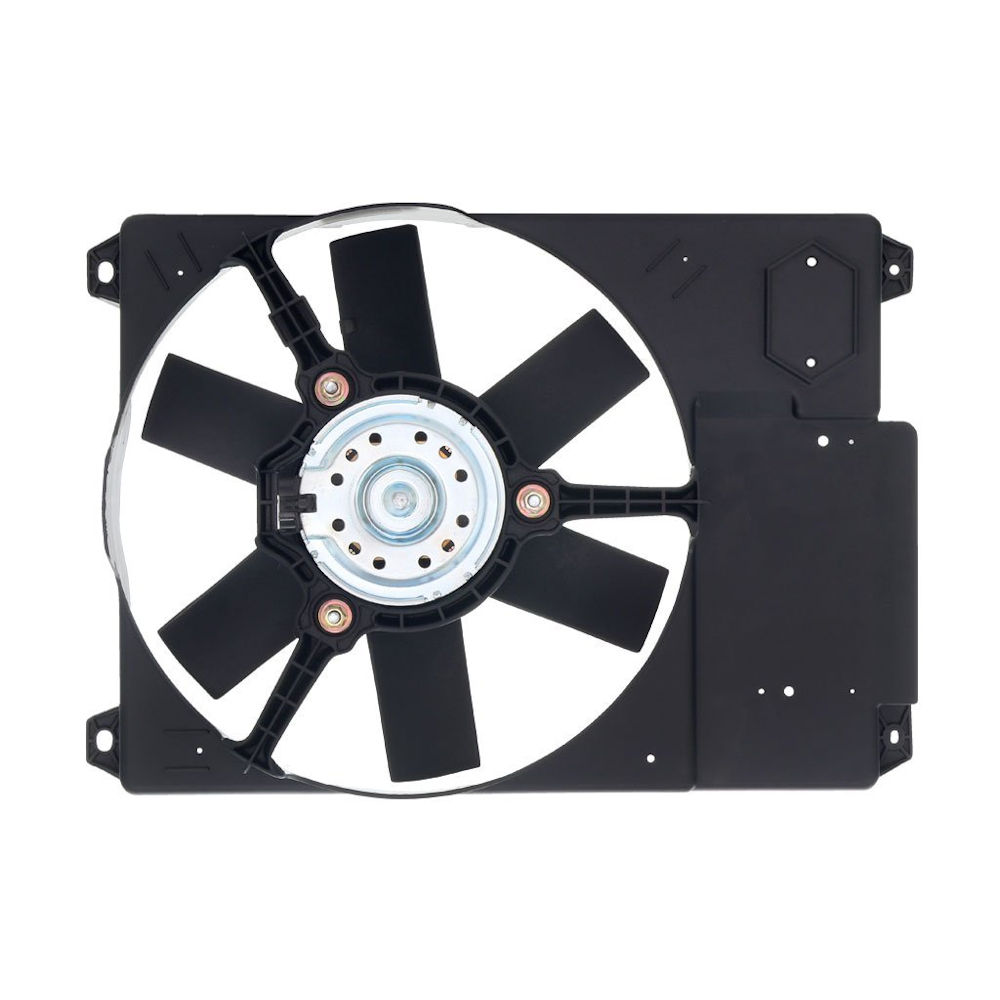 GMV radiator electroventilator Citroen Jumper 1994-2002, Fiat Ducato, 1994-2006, Peugeot Boxer, 1994-2006 1,9 D 50/51kw; 1,9 Td 66/68kw; 2,0 80kw; 2,0 Hdi 62kw; P/D, Manual, Cu/fara AC, 305mm, cu 2pini, fara rezistor, Aftermarket