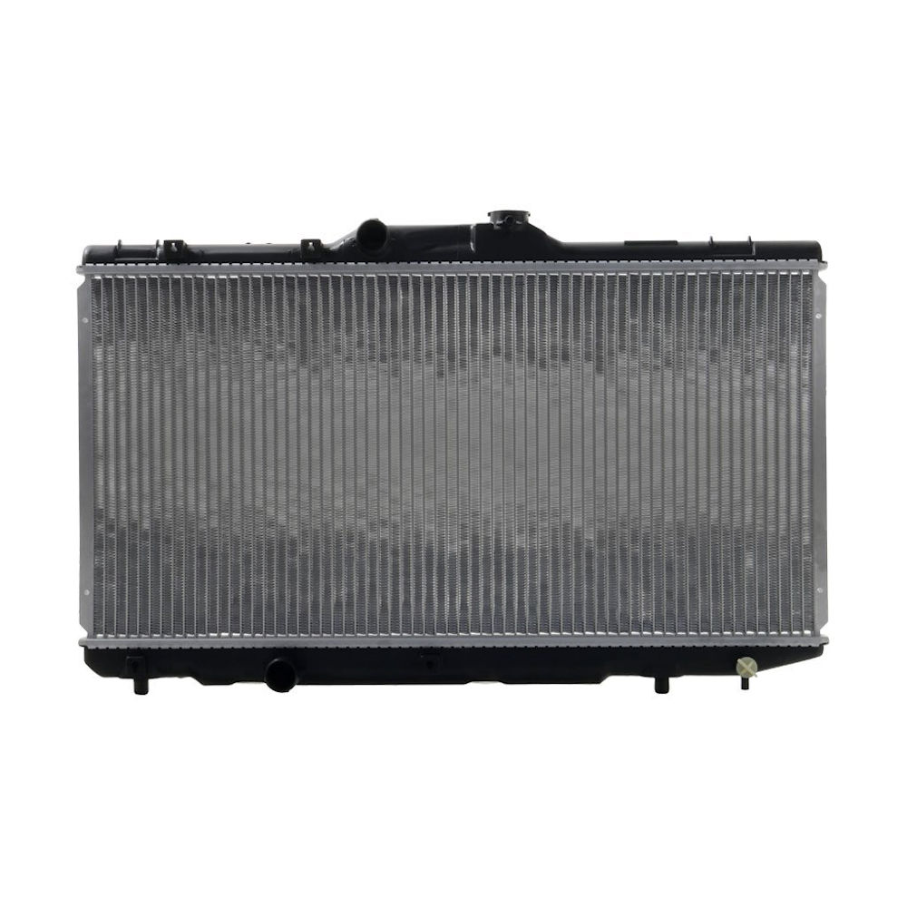 Radiator racire Toyota Corolla (E10) 06.1991-04.1997 Motor 1, 5 78kw; Corolla (E11) 07.1997-2000 Motor 1, 33 63kw; 1, 6 79/81kw Cu Ac Benzina, cutie Manuala, diametru intrare/iesire 32/32mm, dimensiune 691x348x26mm, Cu lipire fagure prin brazare, A Radiator racire Toyota Corolla (E10) 06.1991-04.1997 Motor 1, 5 78kw; Corolla (E11) 07.1997-2000 Motor 1, 33 63kw; 1, 6 79/81kw Cu Ac Benzina, cutie Manuala, diametru intrare/iesire 32/32mm, dimensiune 691x348x26mm, Cu lipire fagure prin brazare, A