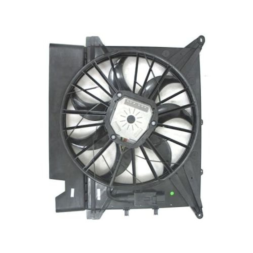 GMV radiator electroventilator Volvo Xc90 (C_), 06.2002-2015 Motor 2, 4 120/136kw; 2, 5 154kw; 2, 9 I T6 200kw; 3, 2 175kw; ; 4, 4 V8 232kw Cv Automata Diesel/Benzina, tip climatizare cu AC, dimensiune 600W/500mm, cu 4 pini, plastic mm, Aftermarket