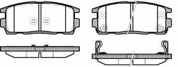 Placute frana Chevrolet Captiva (C100, C140); Opel Antara SRLine parte montare : Punte spate