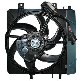Ventilator radiator GMV Citroen C2 (Jm), C3 1 (Fc), C3 Pluriel (Hb); Peugeot 1007 (Km)