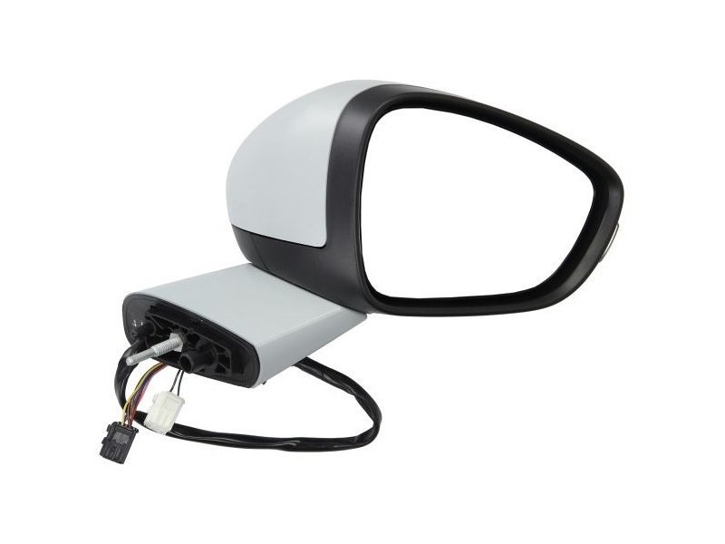 Oglinda exterioara Citroen C4 Picasso, 06.2013-, Dreapta, reglare electrica; grunduit; incalzita; geam convex; cromat; pliere electrica; 12 pini; cu semnalizare; cu lampa perimetru, View Max