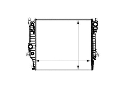 Radiator racire motor Jaguar S-Type (Ccx), Xf (J05, Cc9), Xf Sportbrake (Cc9), Xj (N3, X350, X358)