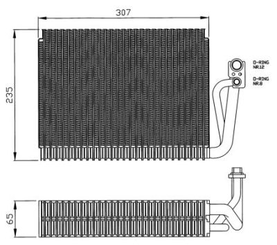 Evaporator aer conditionat Mercedes Clasa S (W220), Clasa S Cupe (C215)