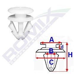 Clema prindere bandouri Aftermarket RX12633