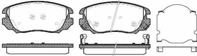Placute frana Chevrolet Malibu (V300); Opel Insignia; Saab 9-5 (Ys3g) SRLine parte montare : Punte fata