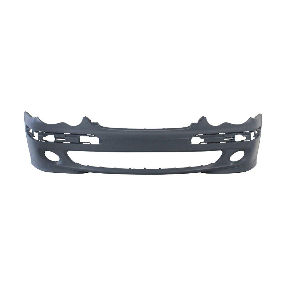 Bara fata Mercedes Clasa C (W203) 2004-03.2007 Fara Varianta Coupe, Grunduita, cu gauri pentru proiectoare, 2038853025