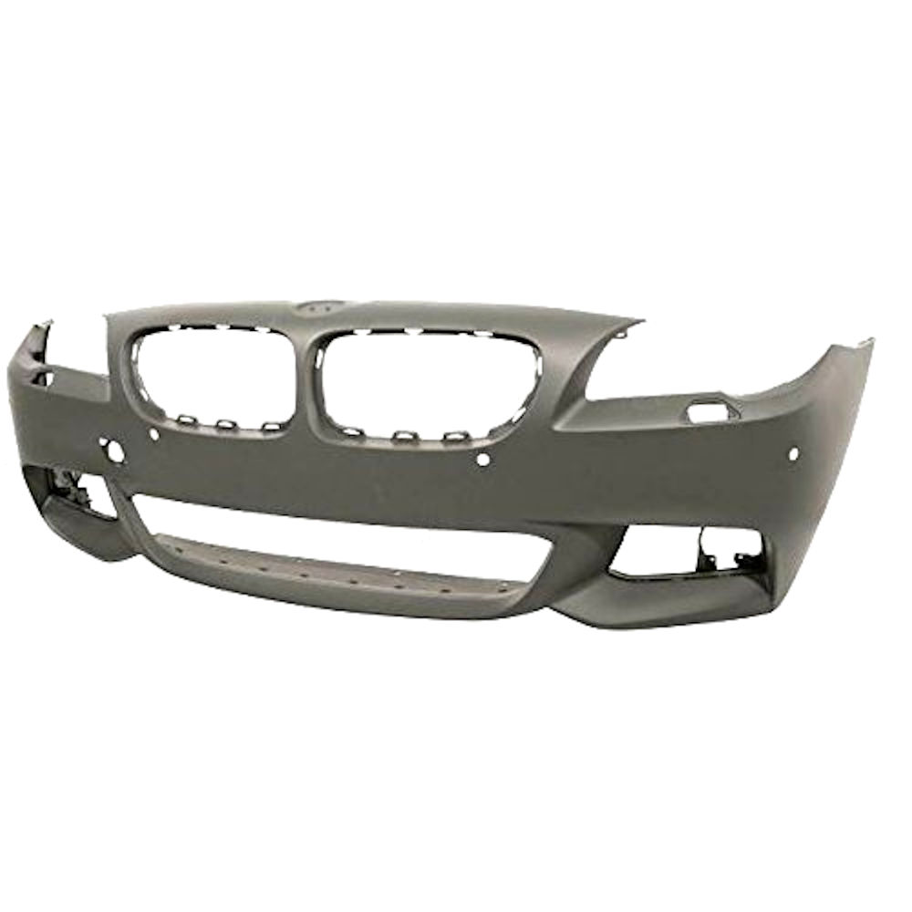 Bara fata Bmw Seria 5 (F10/F11) 12.2009- pachet M, Grunduita, cu gauri pentru spalator faruri, cu gauri senzori parcare, 51118048668