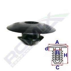 Set 10 buc. Clips capitonaj izolatie capota, Agrafa, Audi A2 A3 A8 Seat Alhambra Altea Leon Toledo, Skoda Fabia Octavia Superb, VW Beetle Bora Golf 4, Golf 5; Golf 6, jetta, Transporter T5, Sharan Touran Passat B6, Polo, scut motor